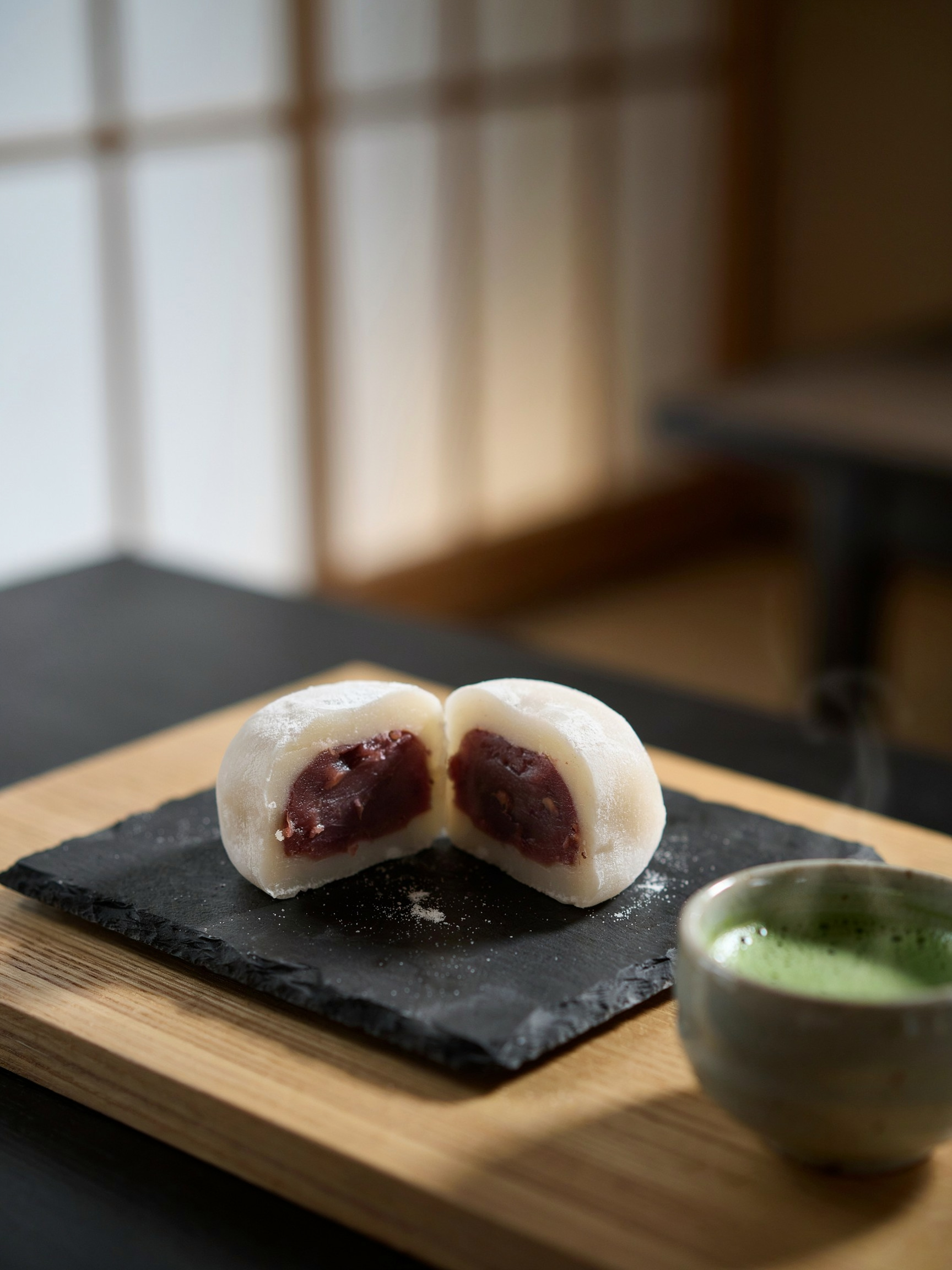 Дайфуку моти с пастой адзуки (Daifuku mochi)