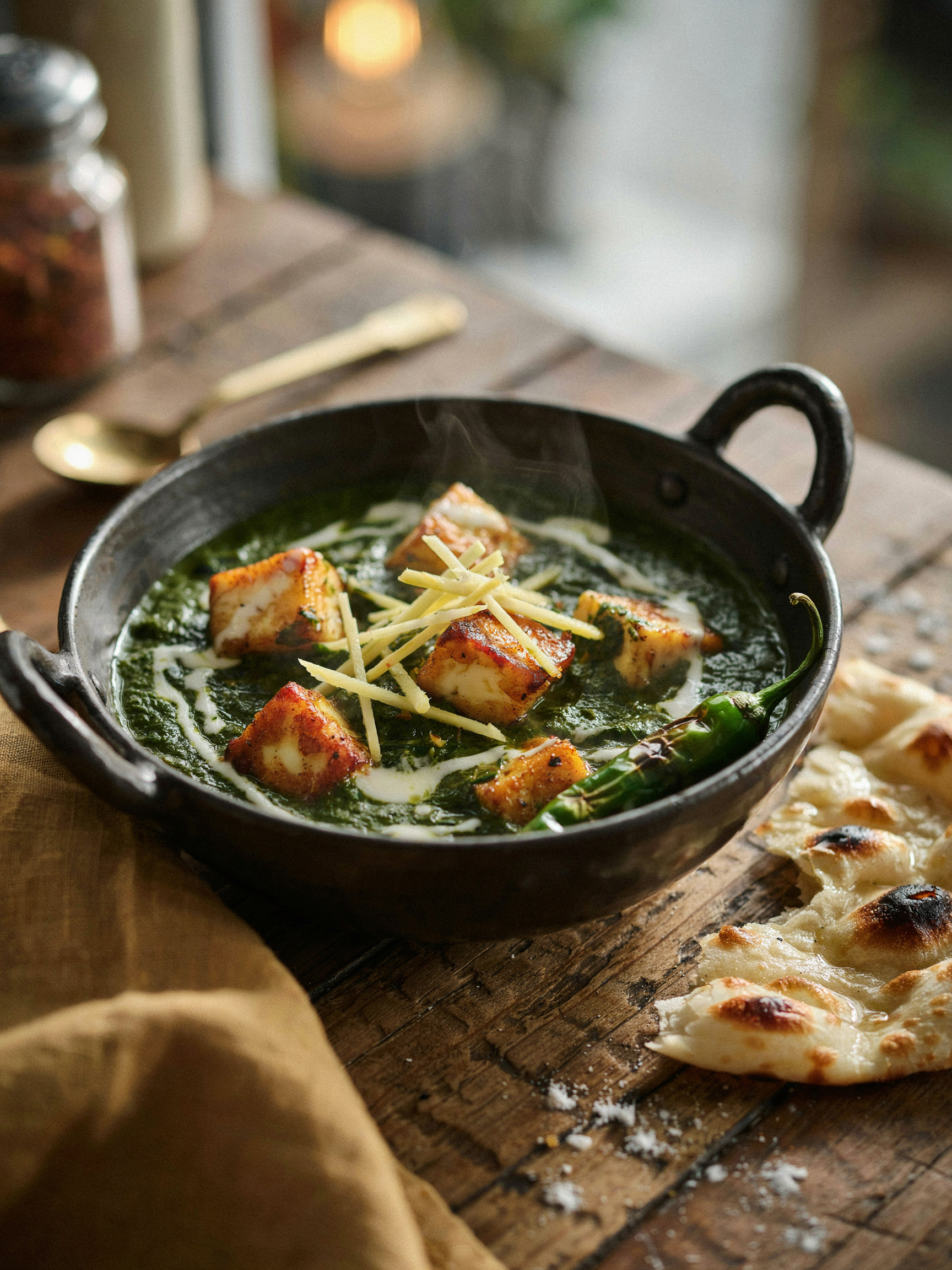 Сааг панир (Saag Paneer)