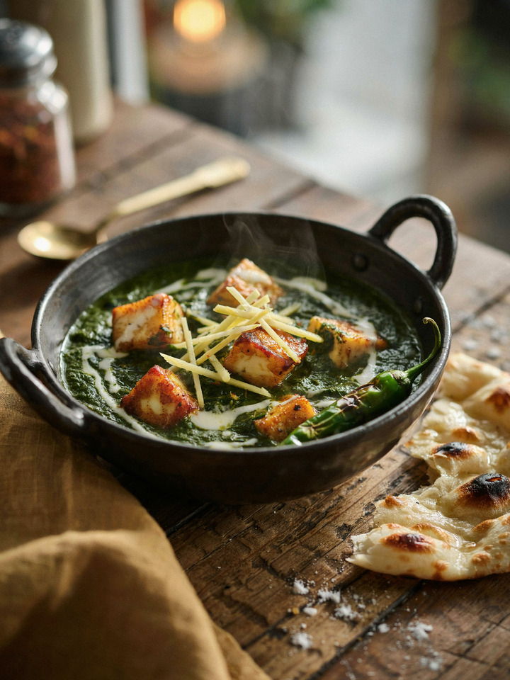 Сааг панир (Saag Paneer)