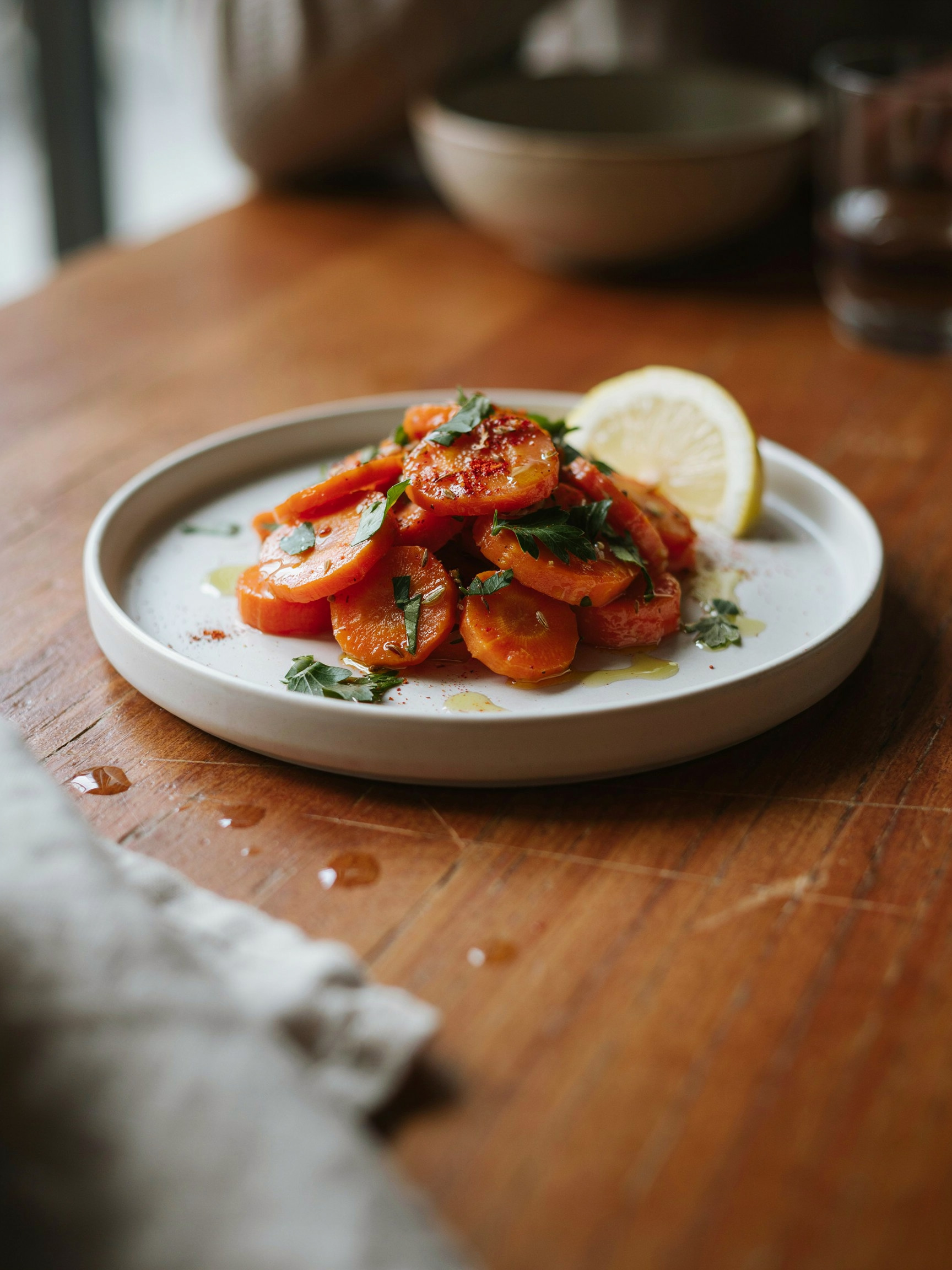 Марокканский морковный салат с тмином (Salade de carottes)