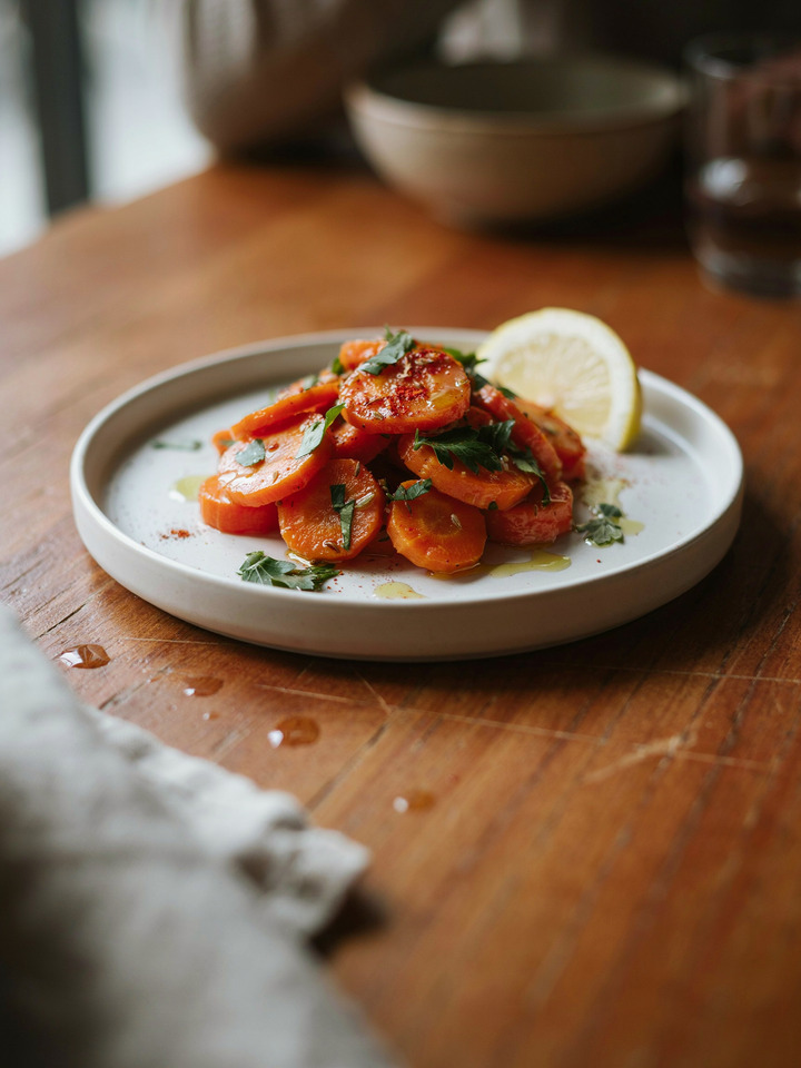 Марокканский морковный салат с тмином (Salade de carottes)