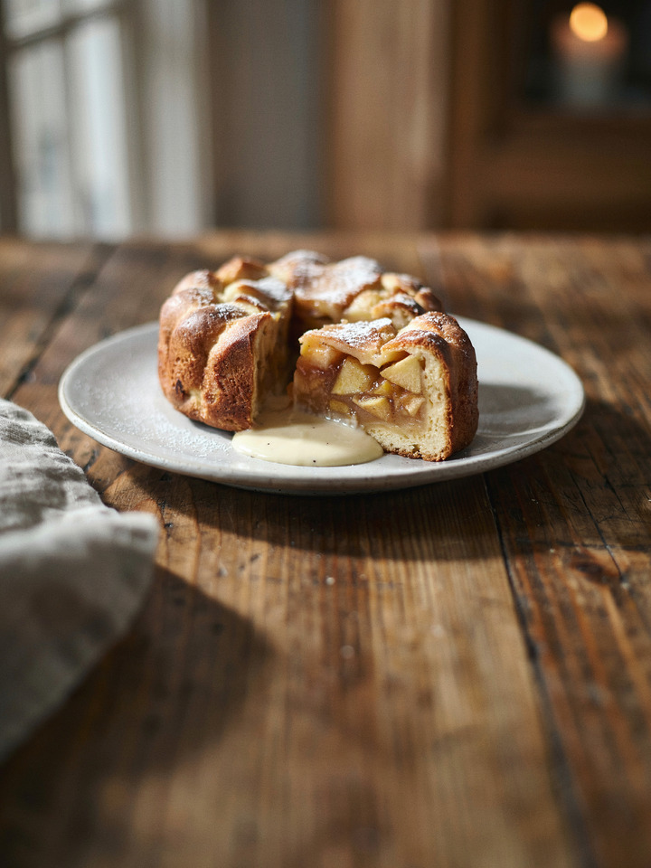 Яблочная шарлотка по-английски (Apple Charlotte)