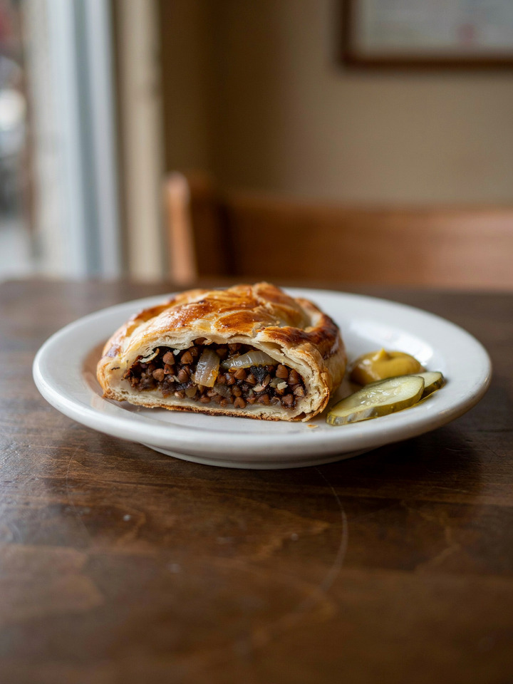 Кныш с гречкой (Kasha knish)