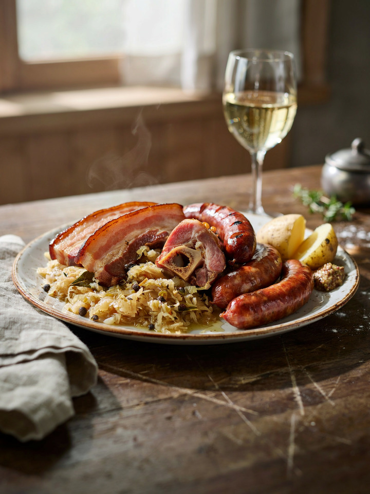 Эльзасский шукрут (Choucroute garnie)