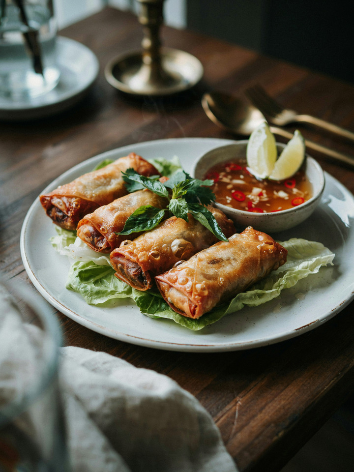 Жареные блинчики нэм (Chả giò)