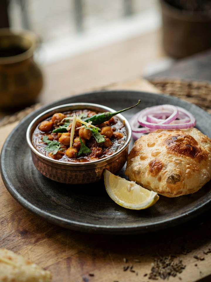 Чоле бхатуре (Chole Bhature)