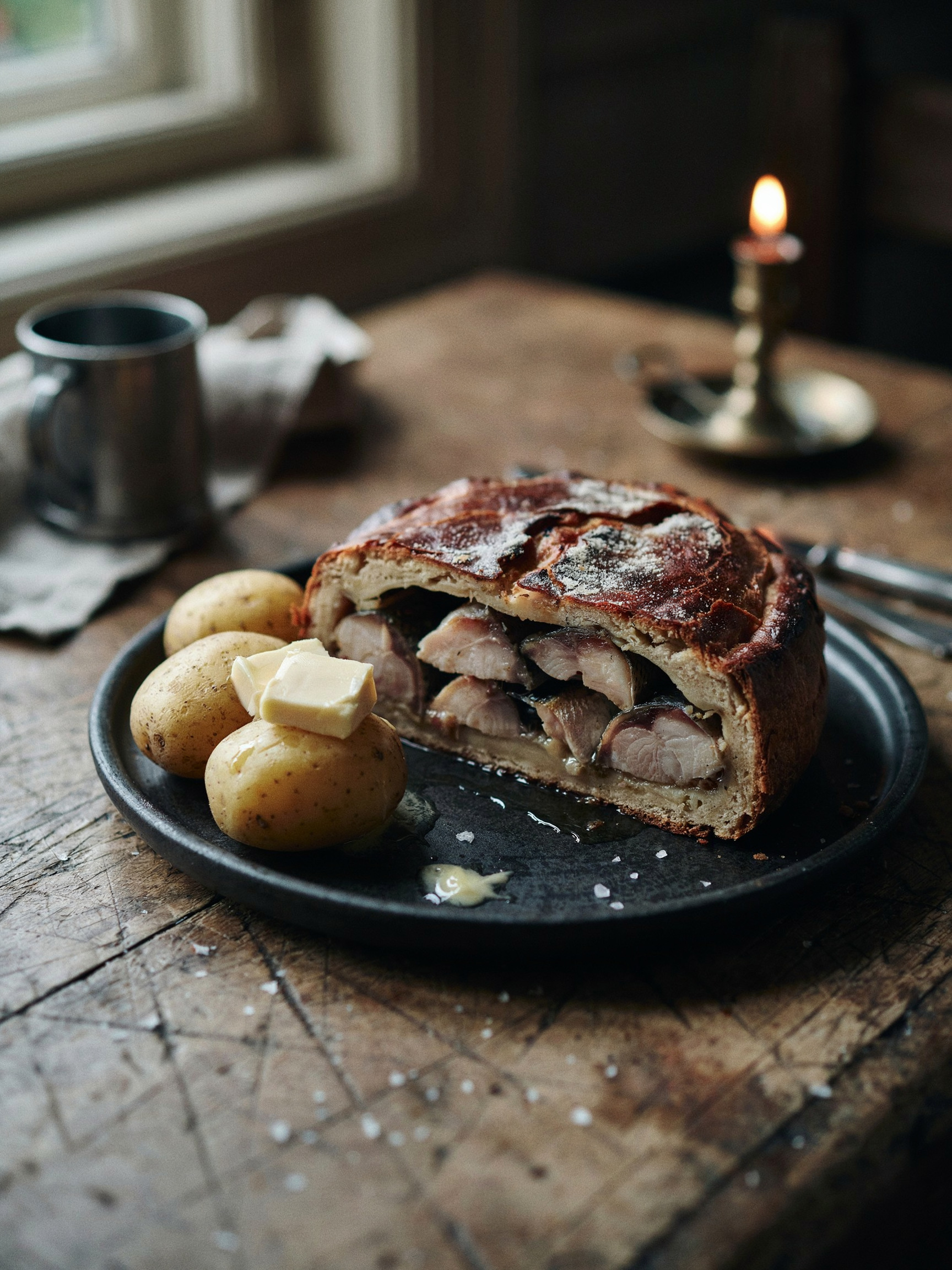 Финский рыбный пирог (Kalakukko)