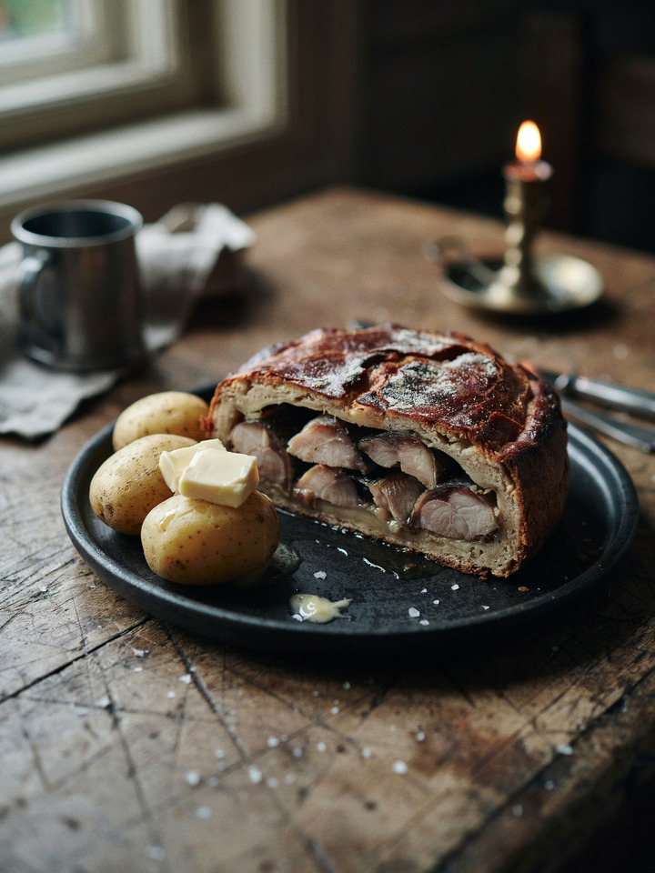 Финский рыбный пирог (Kalakukko)