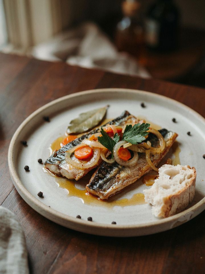 Эскабече из рыбы (Escabeche)