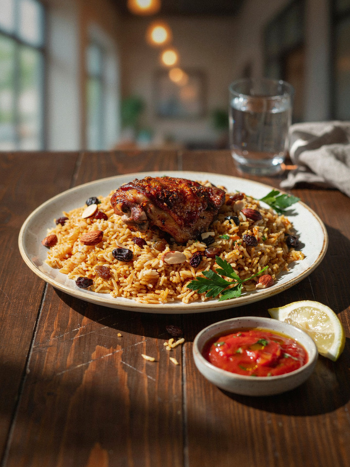 Кабса с курицей (Kabsa)