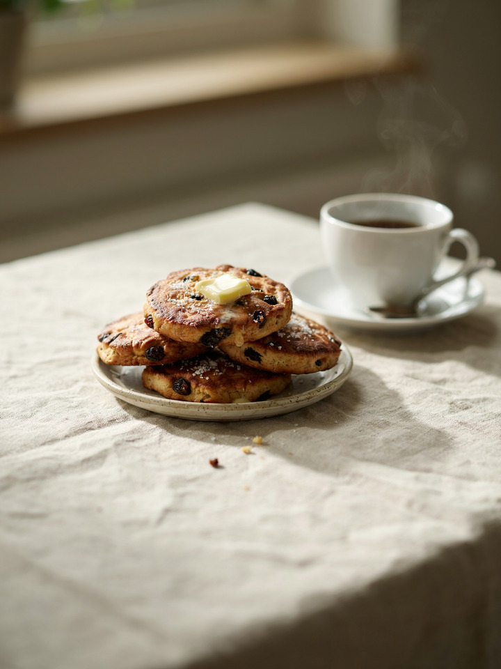 Уэльские лепёшки на сковороде (Welsh Cakes)