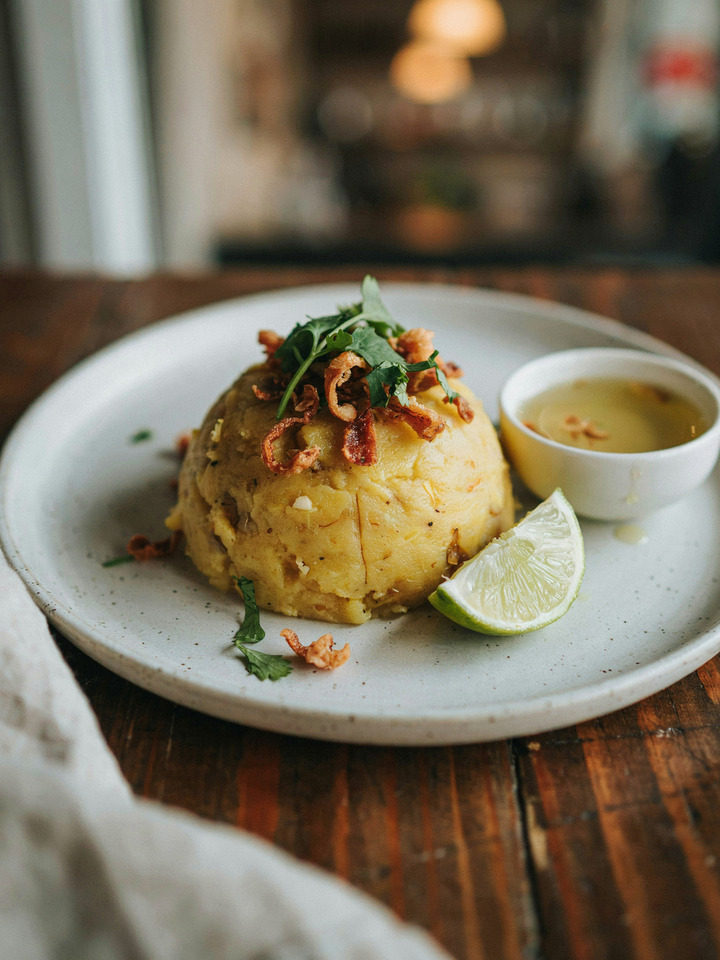 Мофонго из плантанов (Mofongo)
