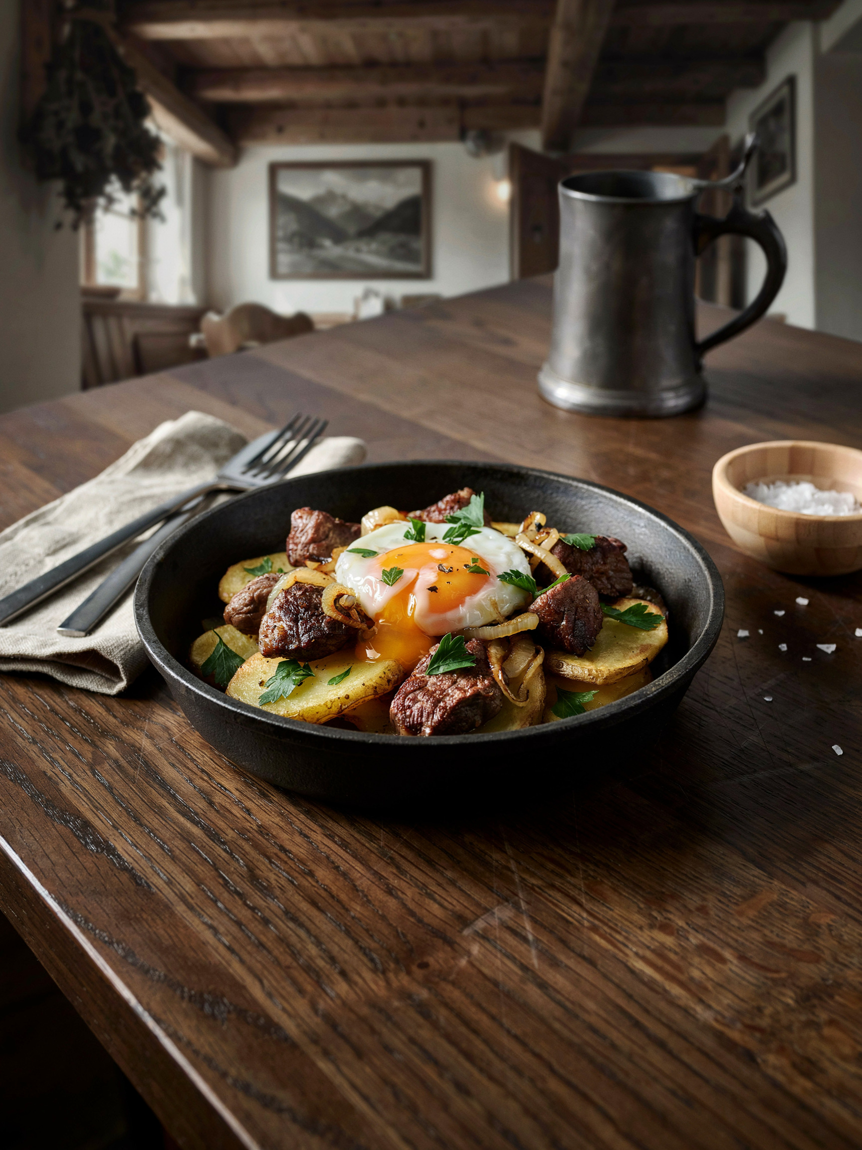 Тирольский грёстль (Tiroler Gröstl)