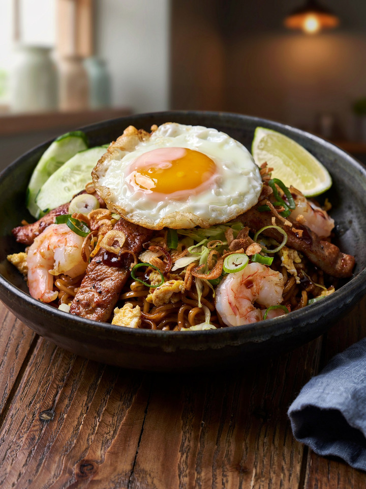 Жареная лапша ми горенг (Mie goreng)