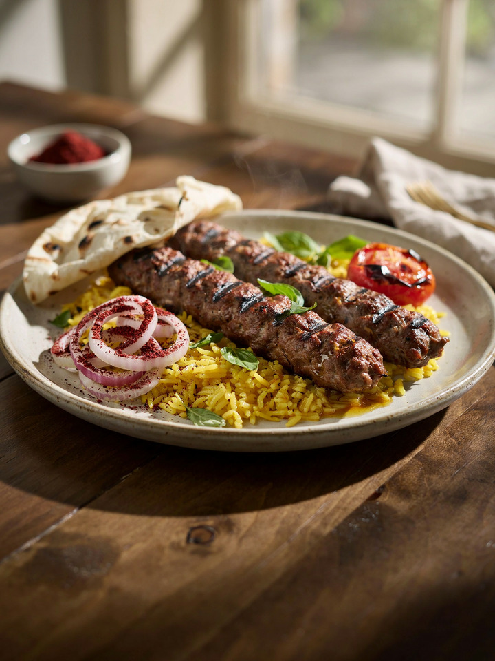 Кебаб кубиде (Kabab Koobideh)