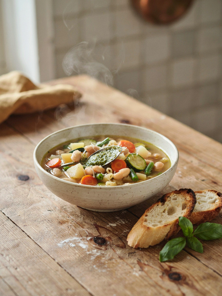 Суп о писту (Soupe au pistou)
