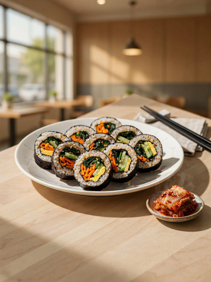 Рисовые рулеты кимпап (Gimbap)