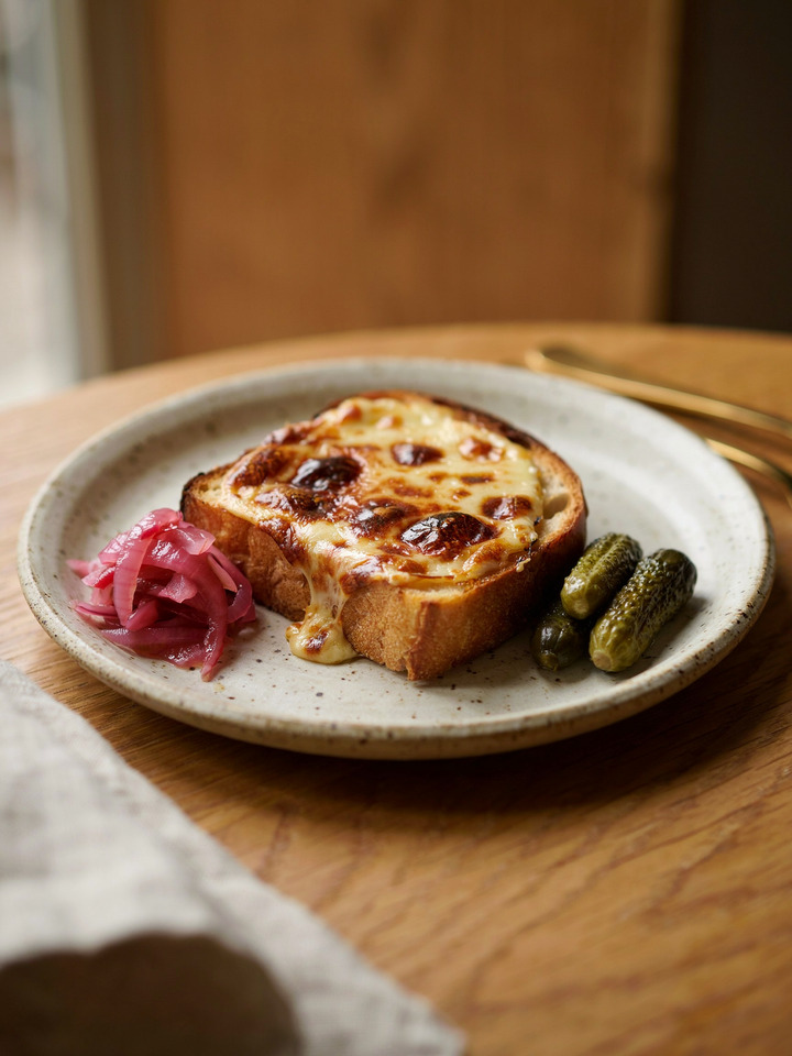 Уэльский гренок с сыром (Welsh rarebit)