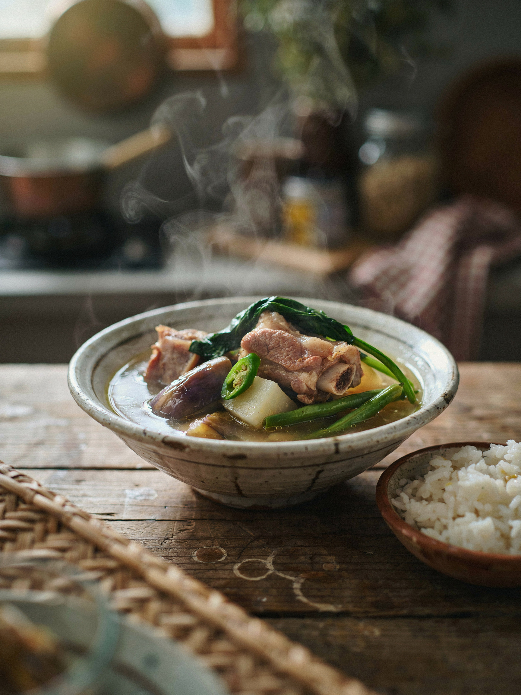 Кислый суп синиганг со свининой (Sinigang na baboy)