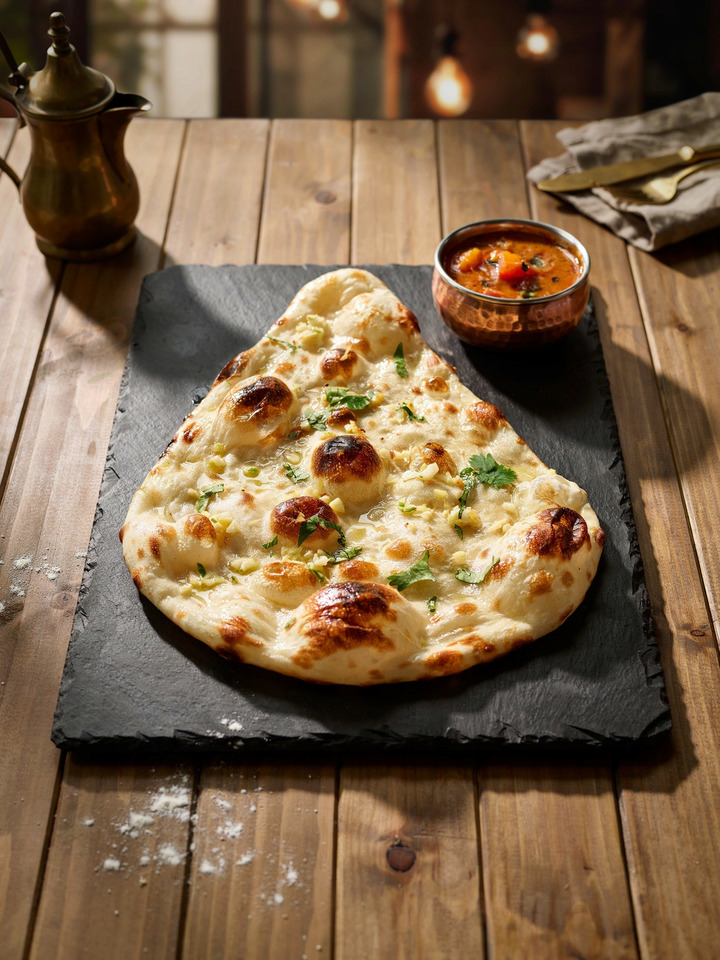 Лепёшка наан (Naan)
