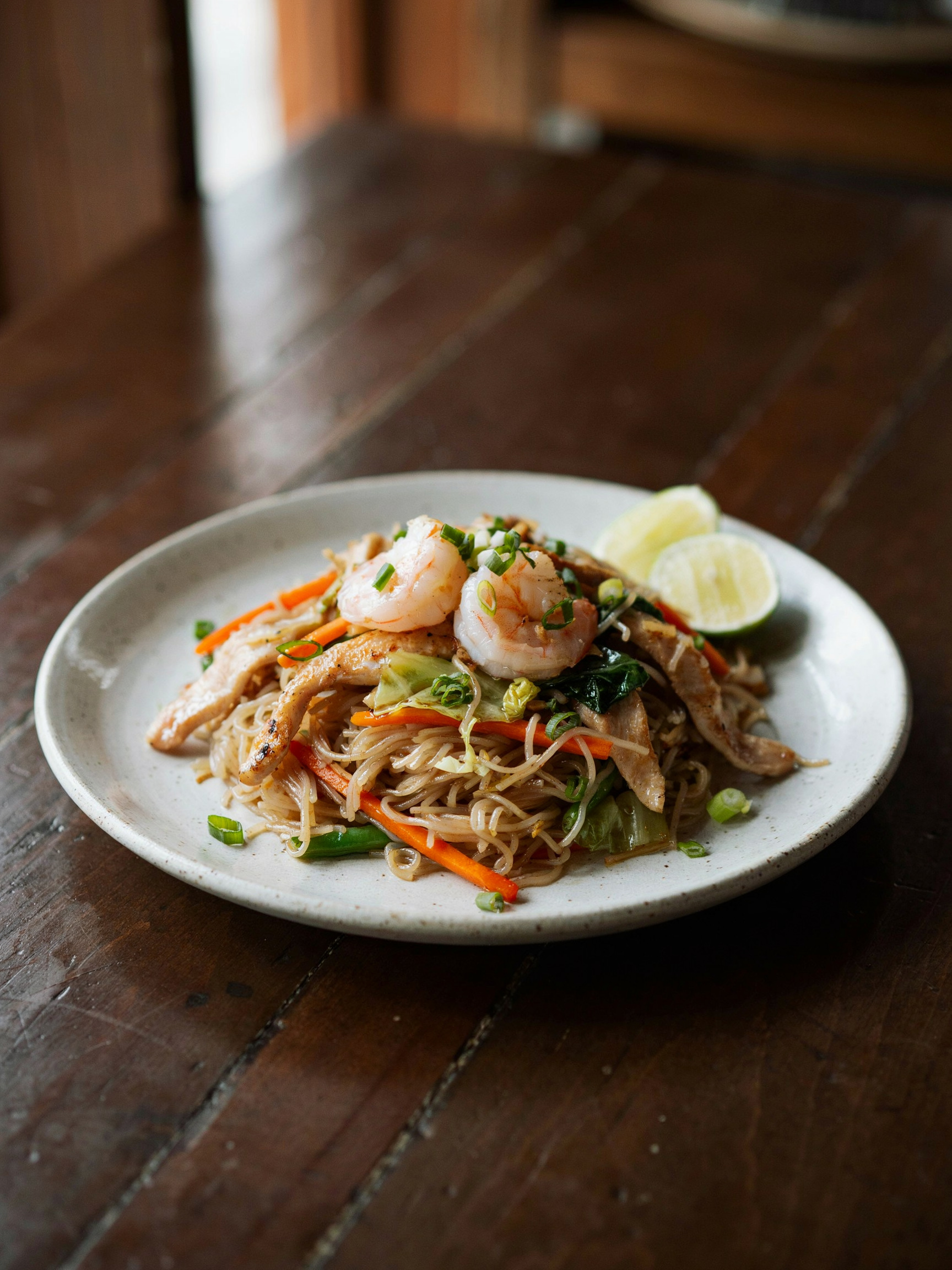 Филиппинская лапша панцит бихон (Pancit bihon)