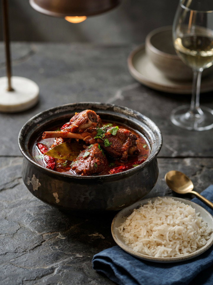 Карри из баранины рогань джош (Rogan Josh)