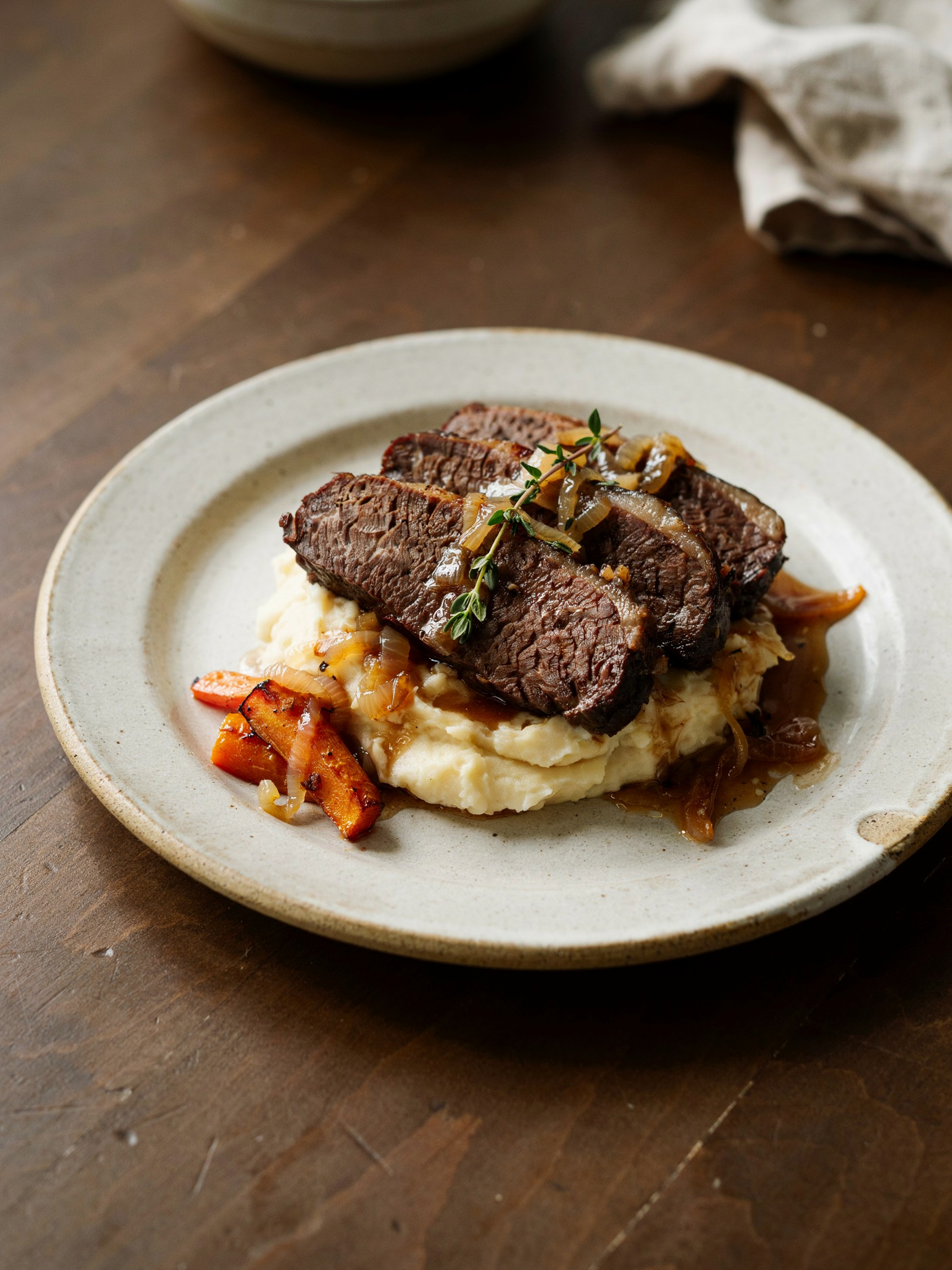 Бриск, тушёная говяжья грудинка (Brisket)