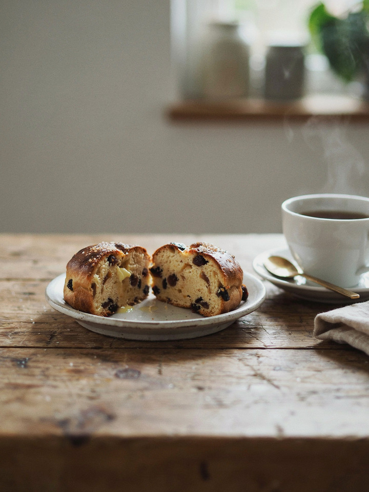 Корнуоллские шафрановые булочки (Saffron Buns)